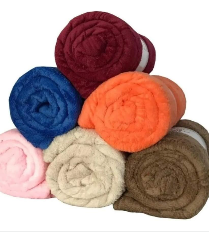 Manta Cortex casal. Possui diversas cores em estoque.