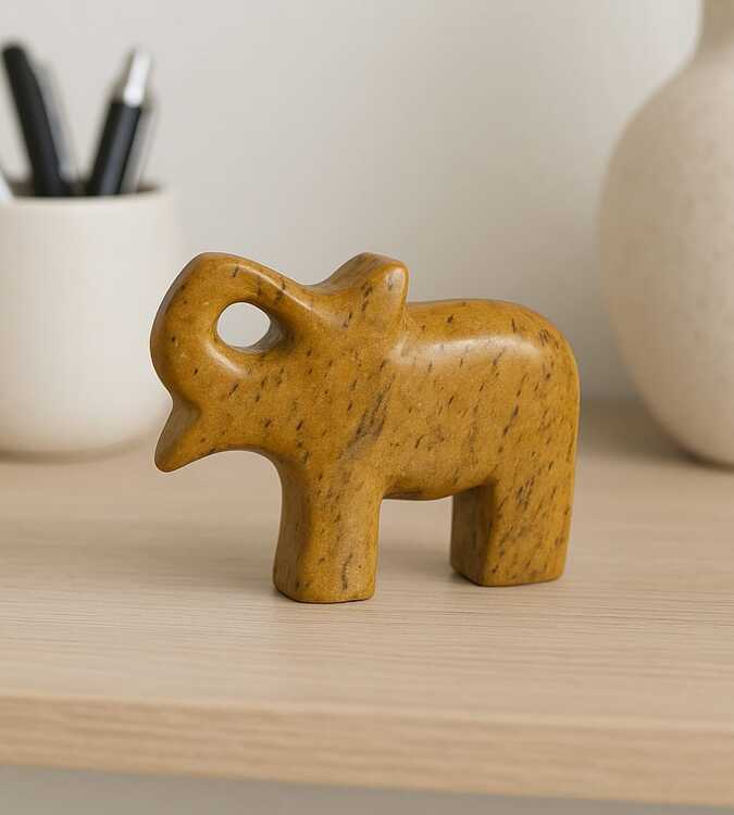 Elefante Pedra Sabão G