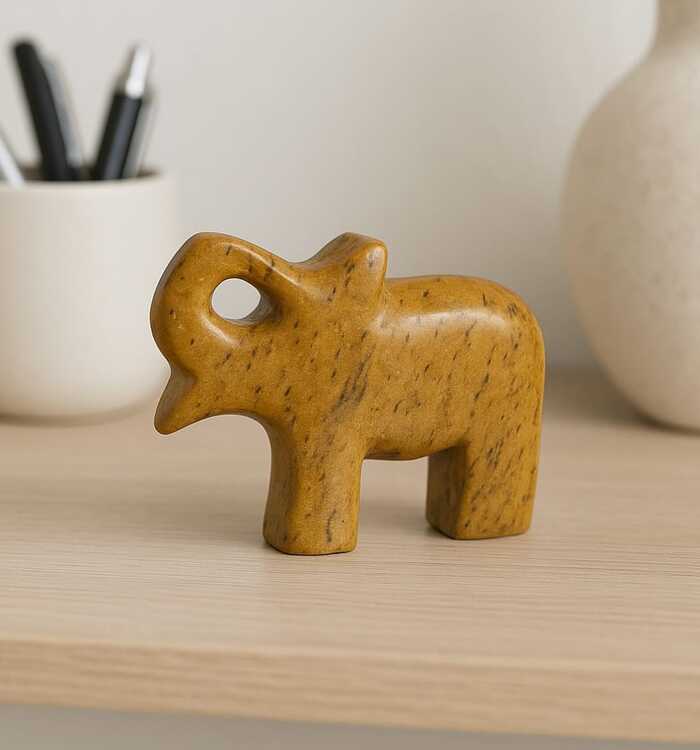 Elefante Pedra Sabão G