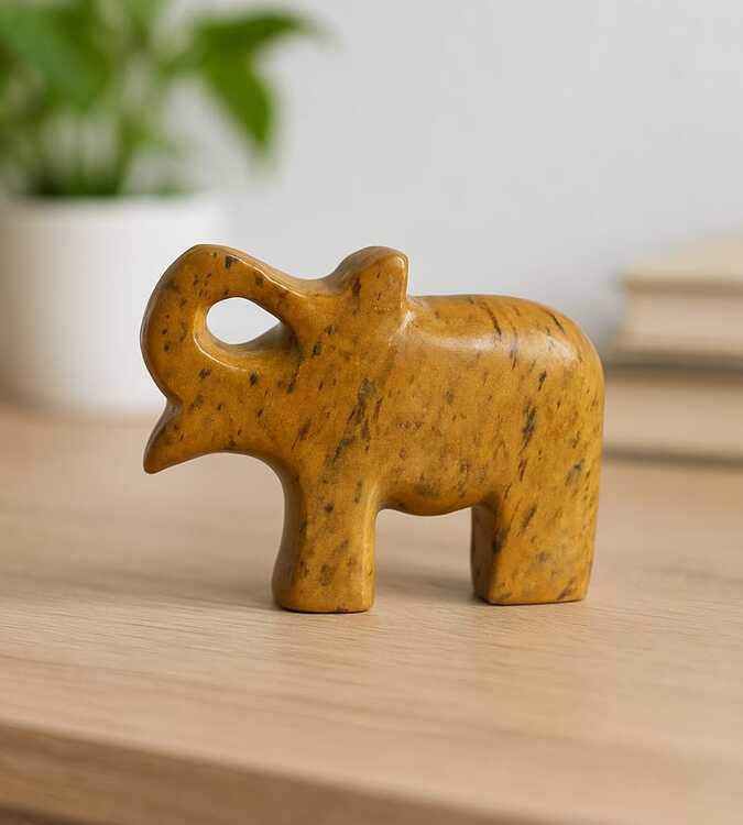 Elefante Pedra Sabão G