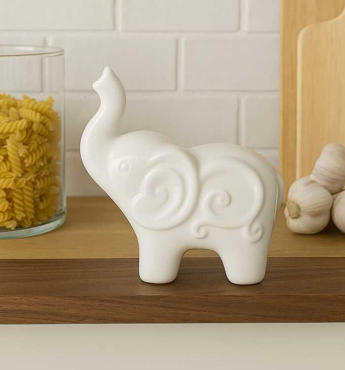 Elefante Porcelana