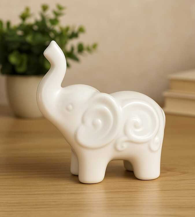 Elefante Porcelana
