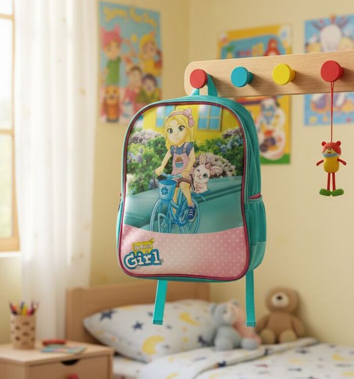 Mochila Infantil Biker Girl