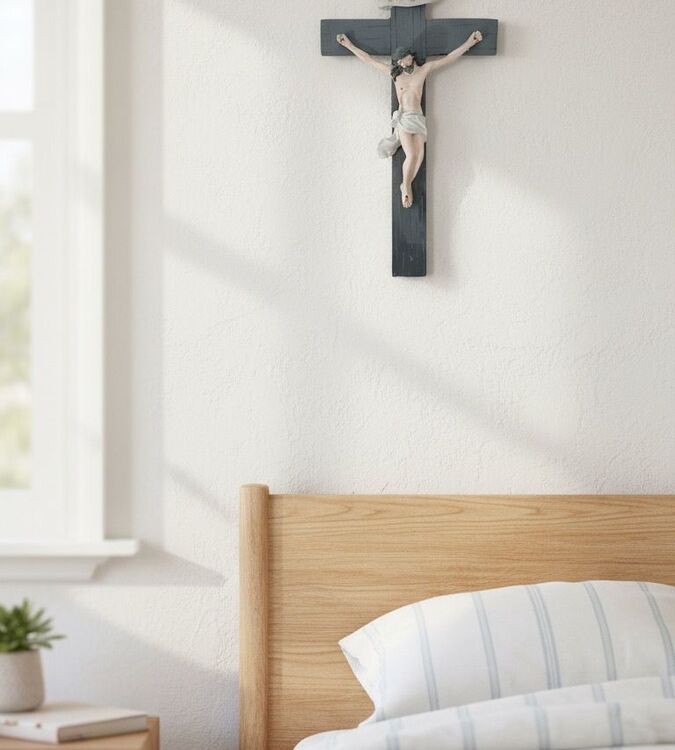 Jesus Na Cruz Resina 