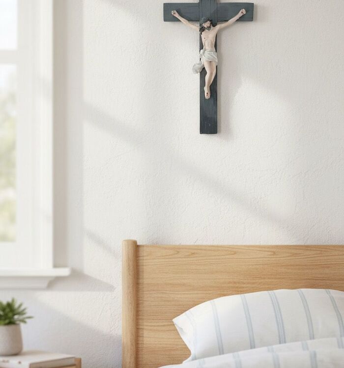 Jesus Na Cruz Resina 