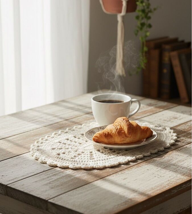 Supla Oval Em Crochê 