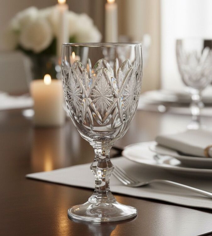 Taça Vidro Elegante