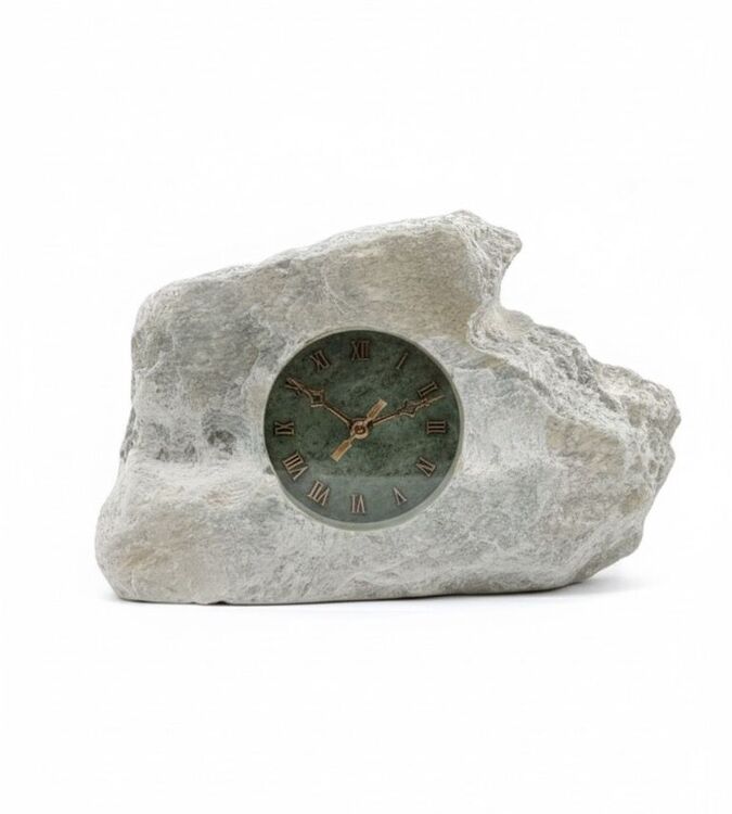 Relógio Pedra Sabão Bruta