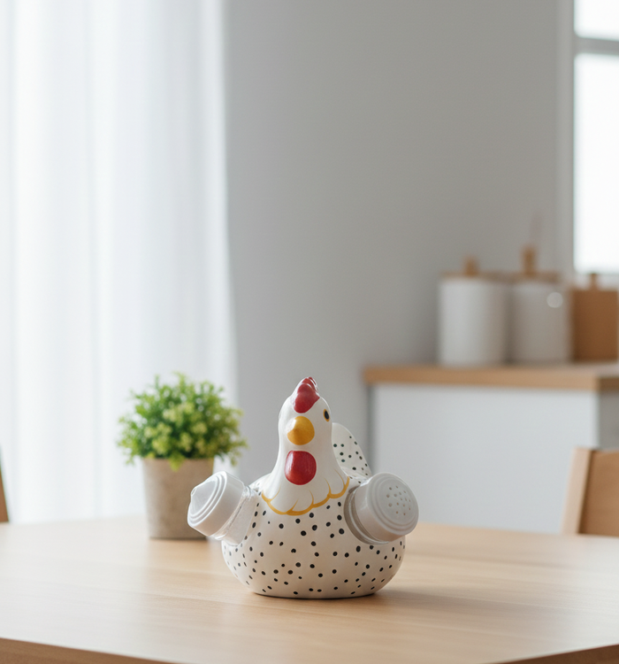 Saleiro Decorativo De Galinha 