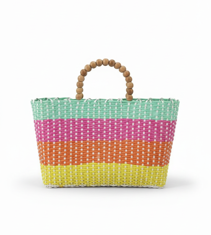 Bolsa Praia colorida 